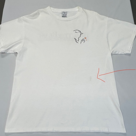 Beauty And The Beast Adult T Shirt Size L Graphic Disney Musical Broadway White - Picture 13 of 13